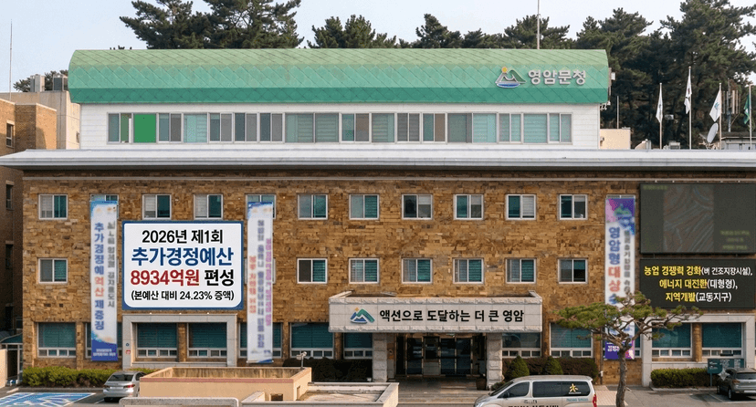 영암군의 2026년도 추가경정예산안이 제출되었습니다.